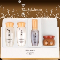 Sét Sulwhasoo Essential Trio mini 4sp- Set dưỡng đầy đủ thiết yếu Chiết xuất từ thảo dược phương Đông