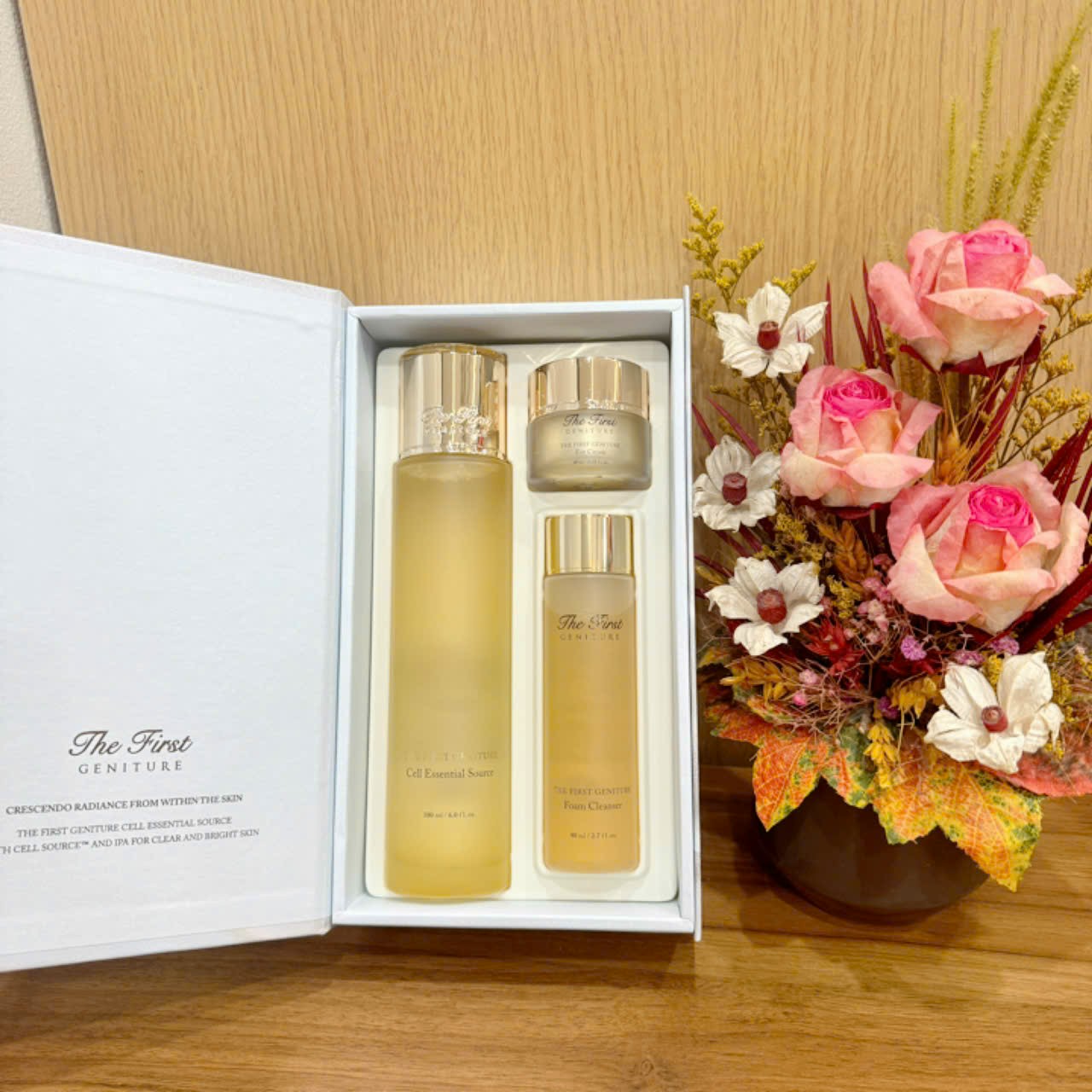 Set Nước thần OHUI The First Cell Essential Source limited 200ml