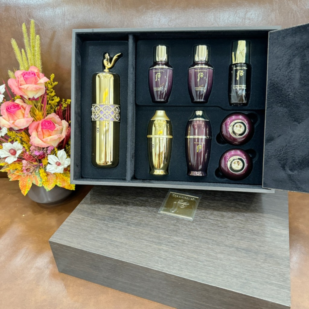 Set Tinh Chất Vàng Hoàn Lưu Cao Whoo Hwanyu Signature Ampoule