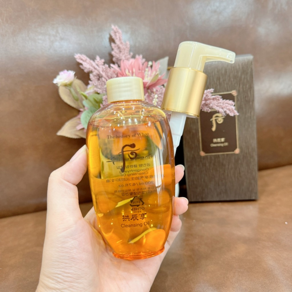 Dầu Tẩy Trang mới WHOO GONGJINHYANG CLEANSING OIL 200ml