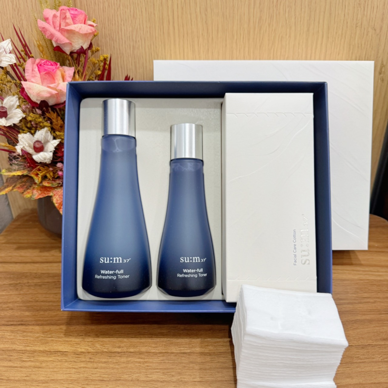 Set nước hoa hồng sum xanh - Sum37 Water Full Skin Refreshing Toner 170ml + 100ml